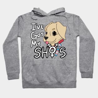 I've Got My Shots (Yellow Lab, HRT) Hoodie